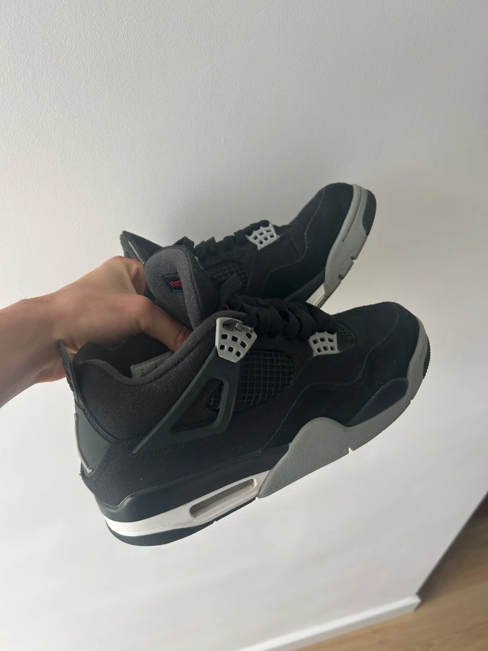 Nike Air Jordan 4 Retro "Black Canvas"